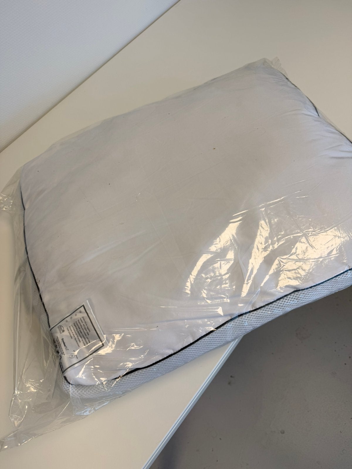 Bon Giorno Lanciano Boxkussen Mesh 50x60 cm – Nieuw kussen, J, Wit, Nieuw, Ophalen of Verzenden