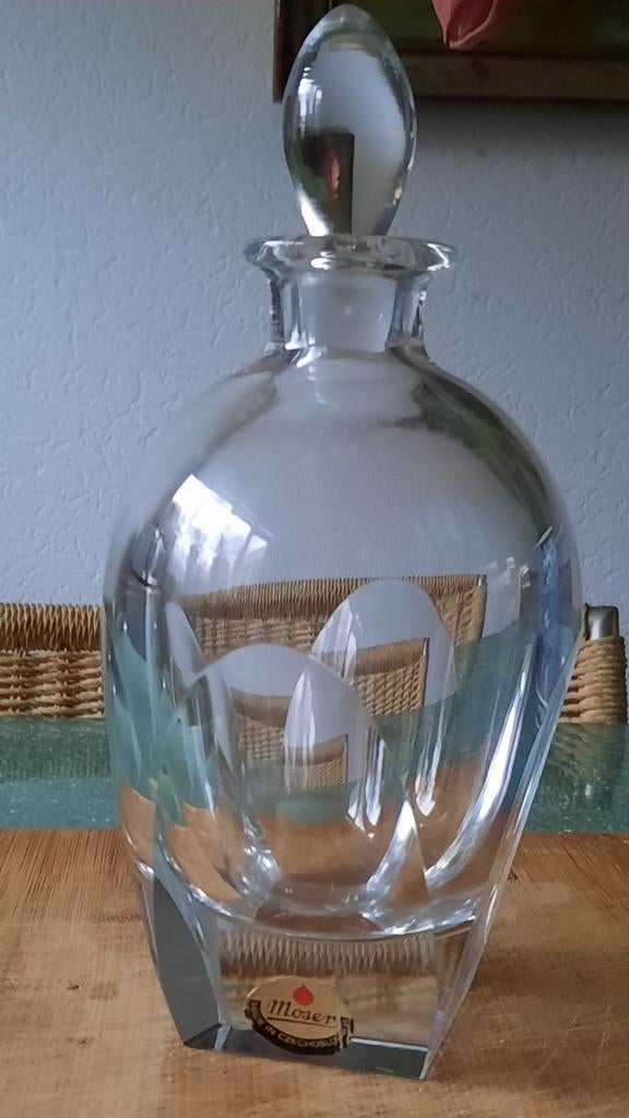 Art Deco karaf van Moser Rudolf Eschler, Ophalen of Verzenden