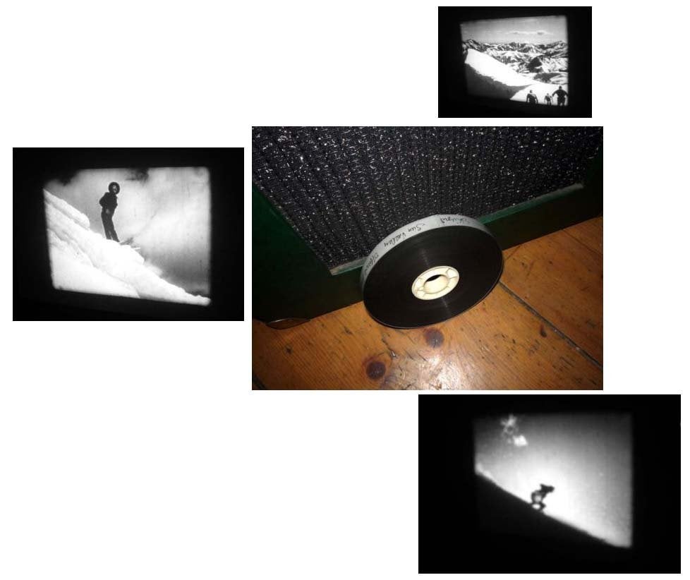 16mm film Official Film "Sun Valley Ski-Race" - 8min zw/w, Audio, Tv en Foto, Filmrollen, Ophalen of Verzenden, 16mm film