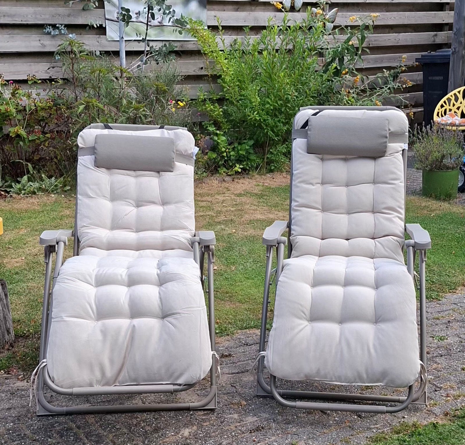 Twee nieuwe tuinstoelen te koop, Ophalen, Nieuw, Inklapbaar