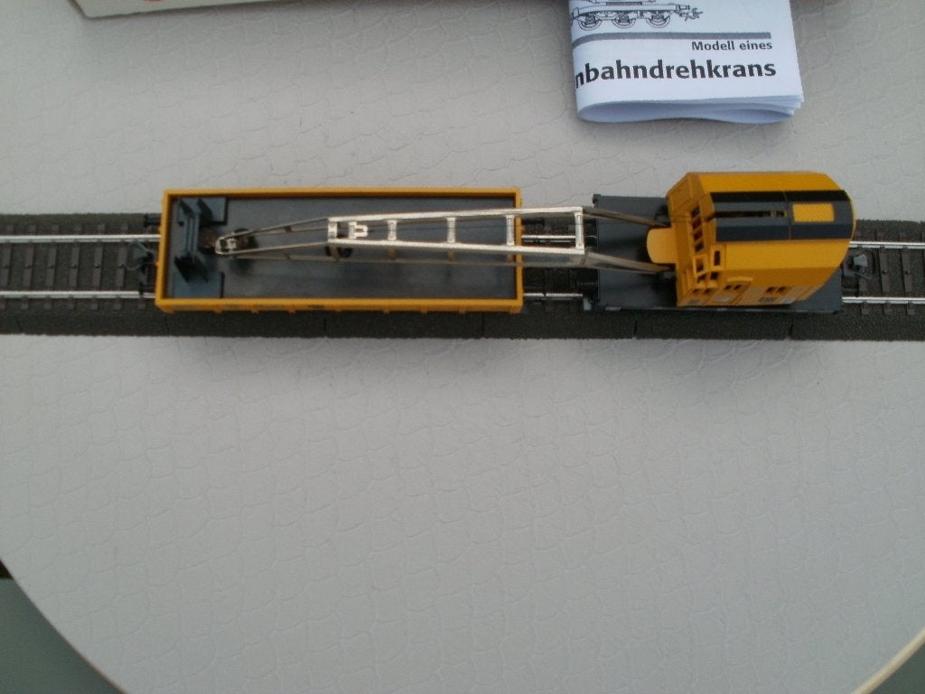 "NIEUW"Marklin Ho Dig. hijskraan no 46715 +ovp+boekje., Wisselstroom, Ophalen of Verzenden, Märklin, Nieuw