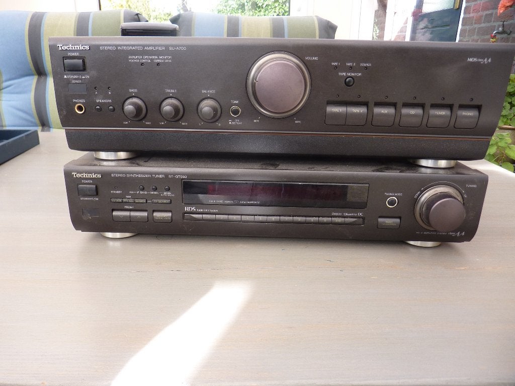 technics versterker SU-A700, Gebruikt, 60 tot 120 watt, Stereo, Ophalen