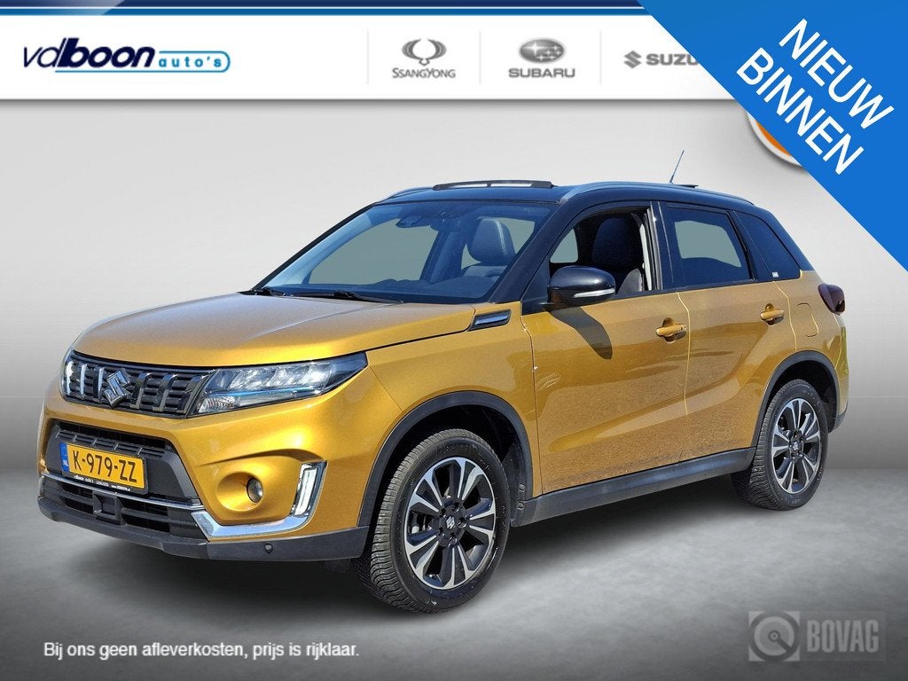 Suzuki Vitara 1.4 Boosterjet Style Smart Hybrid AUTOMAAT | P, Auto's, Suzuki, 12 maanden, Gebruikt, Euro 6, 4 cilinders
