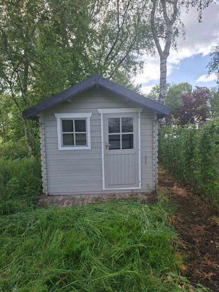Blokhut 2x2.5m - Goede staat, vorig jaar geschilderd, Ophalen, Gebruikt, 250 tot 500 cm, Blokhut