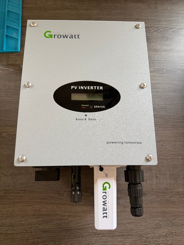 Growatt 3000-s omvormer met Shinelan box, Ophalen of Verzenden, Gebruikt, Growatt, Overige typen