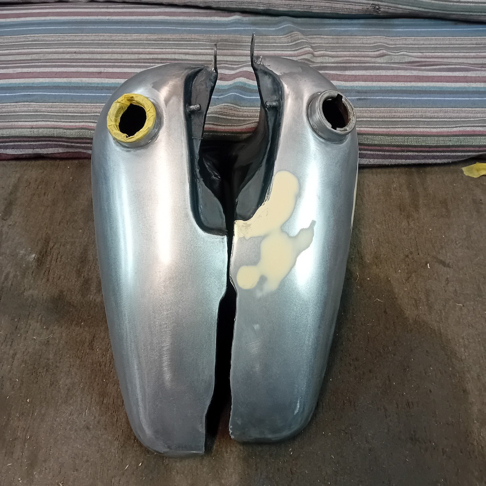 3. gallon tanks shovelhead, Ophalen of Verzenden