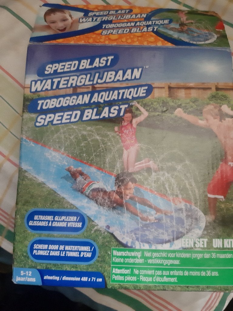 Speed Blast Waterglijbaan! Race van de glijbaan naar benede, Ophalen, Nieuw, Overige typen