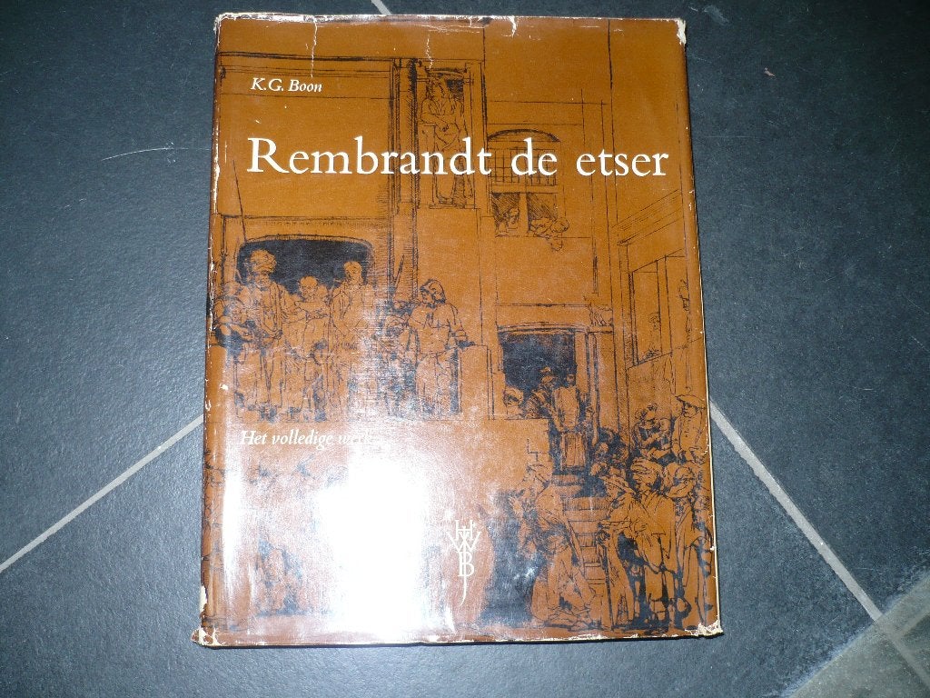 2 boeken over rembrandt als etser en als schilder, Ophalen of Verzenden, Gelezen, Schilder- en Tekenkunst