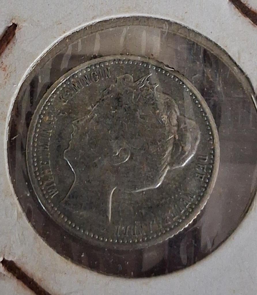 25 cent 1906, Postzegels en Munten, Munten | Nederland, Ophalen of Verzenden