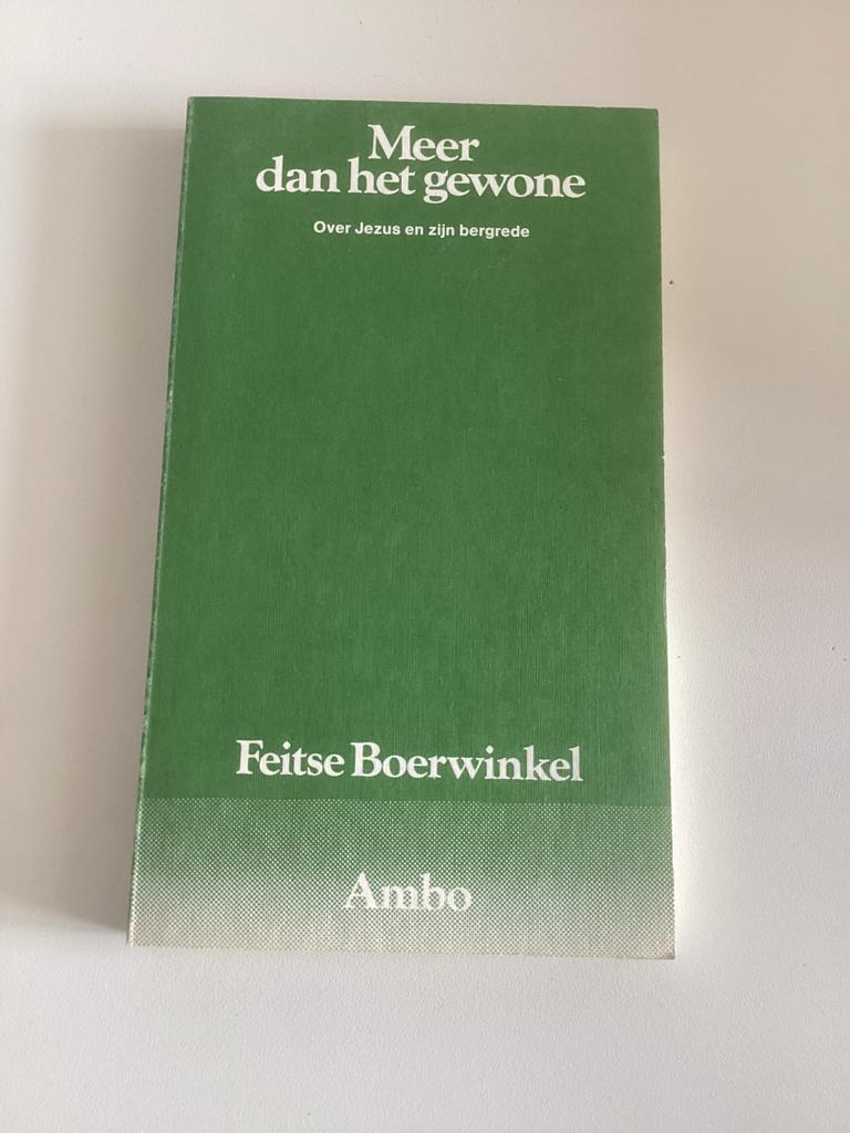 Meer dan het gewone - Feitse Boerwinkel, Boeken, Ophalen of Verzenden, Gelezen, Christendom | Protestants