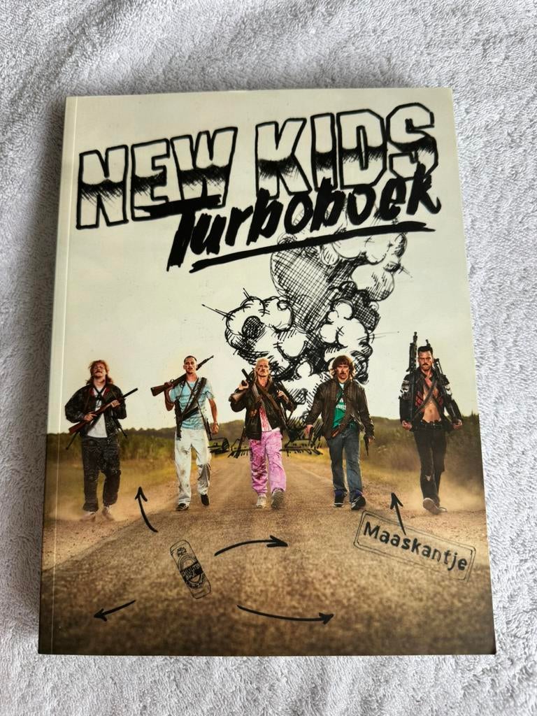 New Kids Turbo film boek Nieuw, Ophalen of Verzenden, Zo goed als nieuw, Steffen Haars; Flip van der Kuil, Filmspecifiek