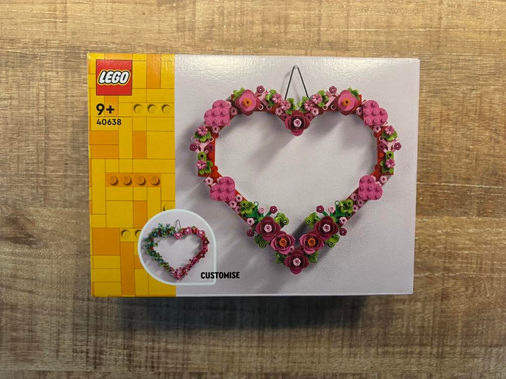 Lego set 40638 ‘Hartvormige Versiering’ - NIEUW, Ophalen of Verzenden, Nieuw, Complete set, Lego