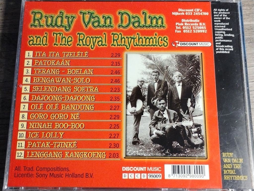 Rudy Van Dalm And The Royal Rhythmics, Ophalen of Verzenden, Zo goed als nieuw, Rock