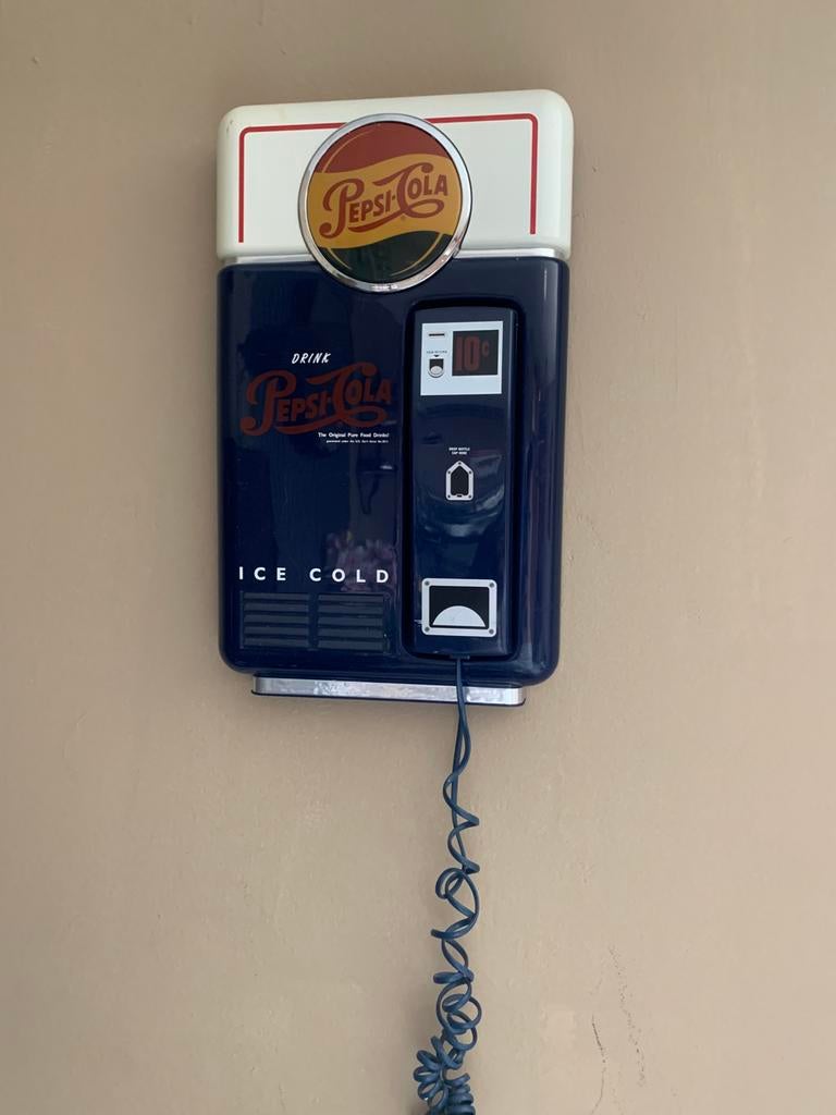 Pepsi telefoon, Verzamelen, Ophalen