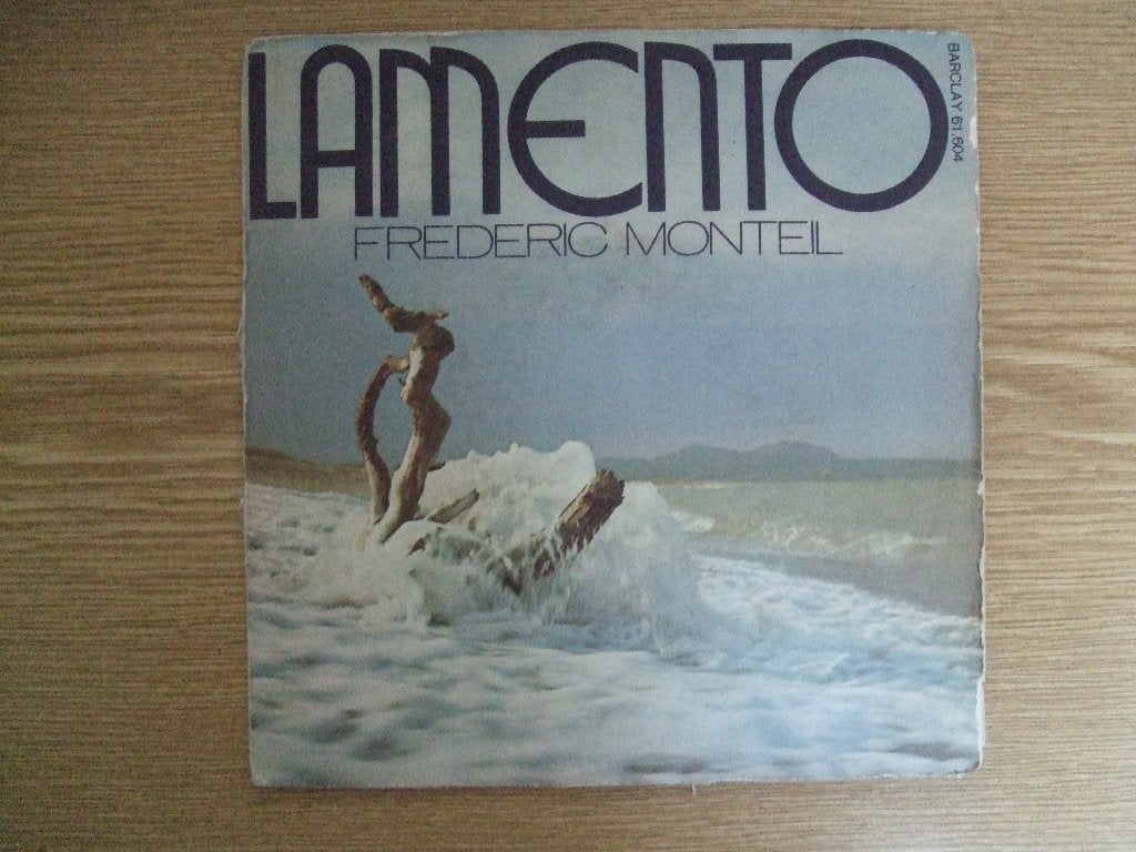 FREDREIC MONTEIL      LAMENTO, 7 inch, Ophalen of Verzenden, Zo goed als nieuw, Pop