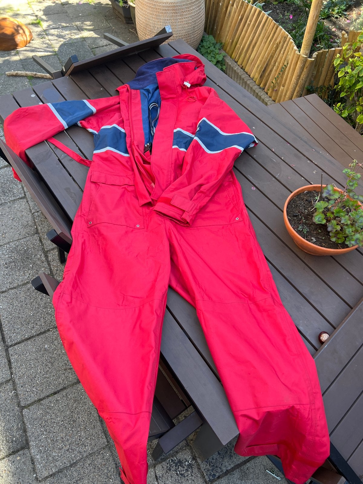 BMS Regenpak / zeilpak /overall xl, Watersport en Boten, Ophalen of Verzenden, Gebruikt, Heer, Zeilpak