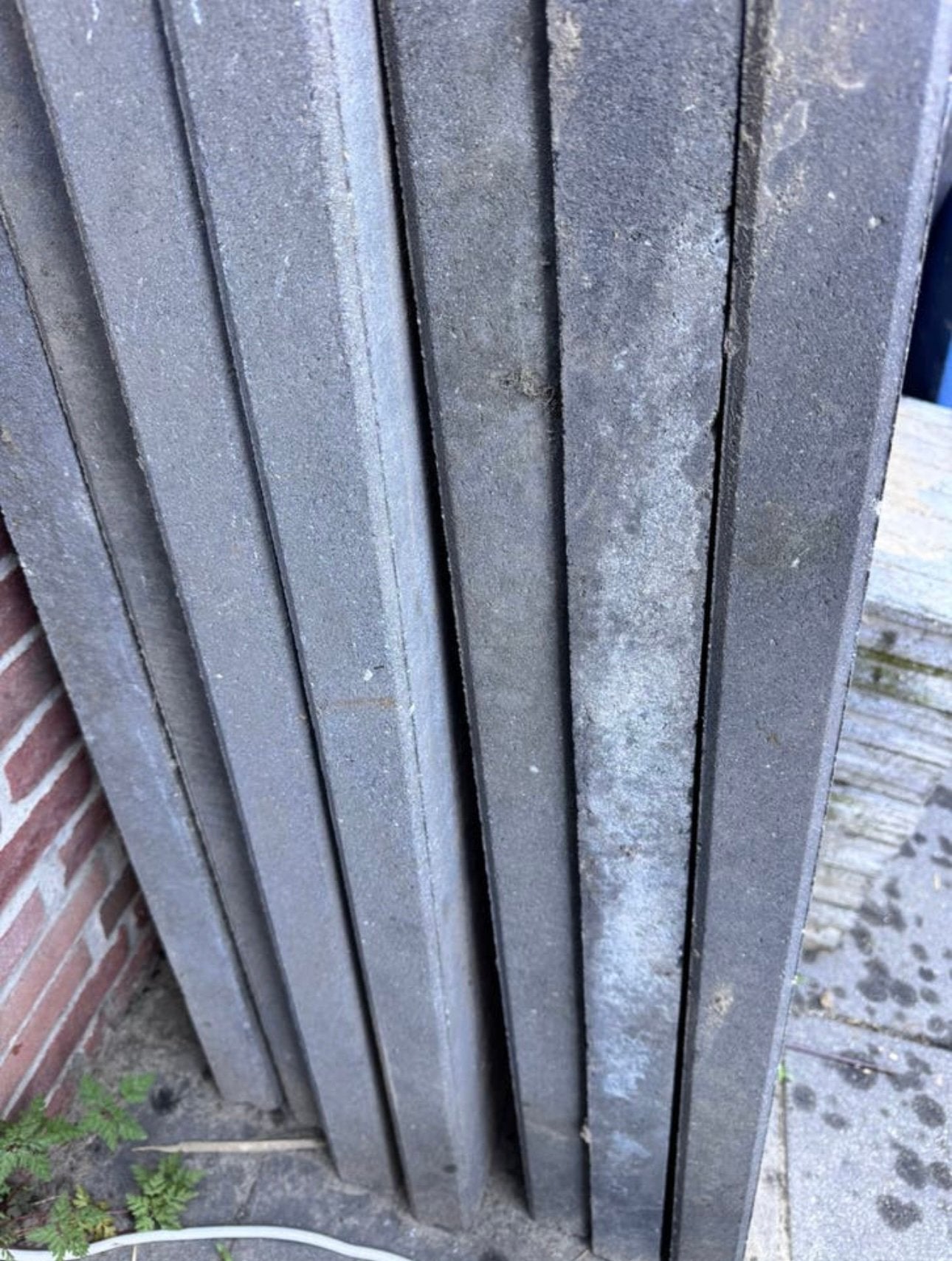 GRATIS of ruilen voor een mooie tuinplant, Tuin en Terras, Ophalen, Zo goed als nieuw, Beton, Terrastegels