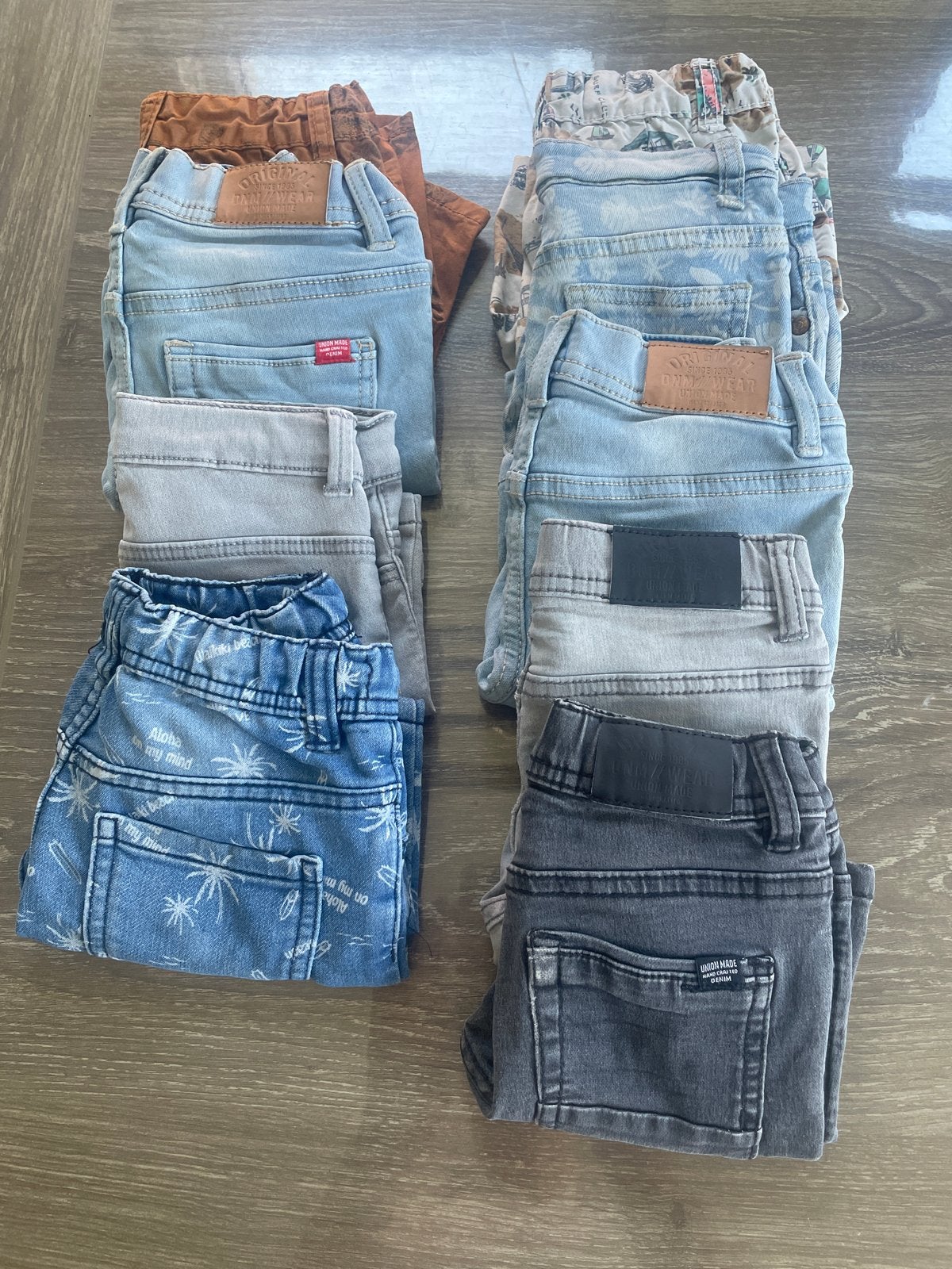 Korte broeken kinderen maat 92 - Diverse kleuren en stijlen, Ophalen of Verzenden, Gebruikt, Jongen of Meisje, Broek