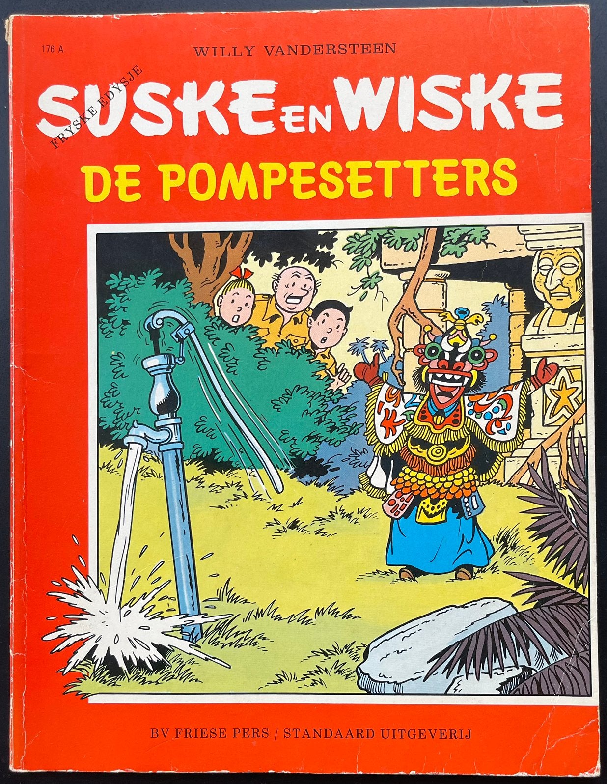Fryske / friese stripboeken : S & W de Pompesetters, Eén stripboek, Ophalen of Verzenden, Zo goed als nieuw