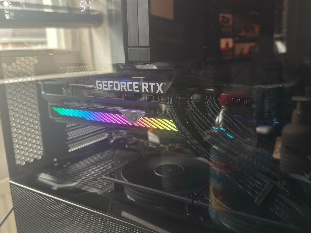ASUS ROG Strix RTX 3090 OC 24GB getest, koel (evt ruil 5080), GDDR6, PCI-Express 4, Ophalen of Verzenden, Zo goed als nieuw