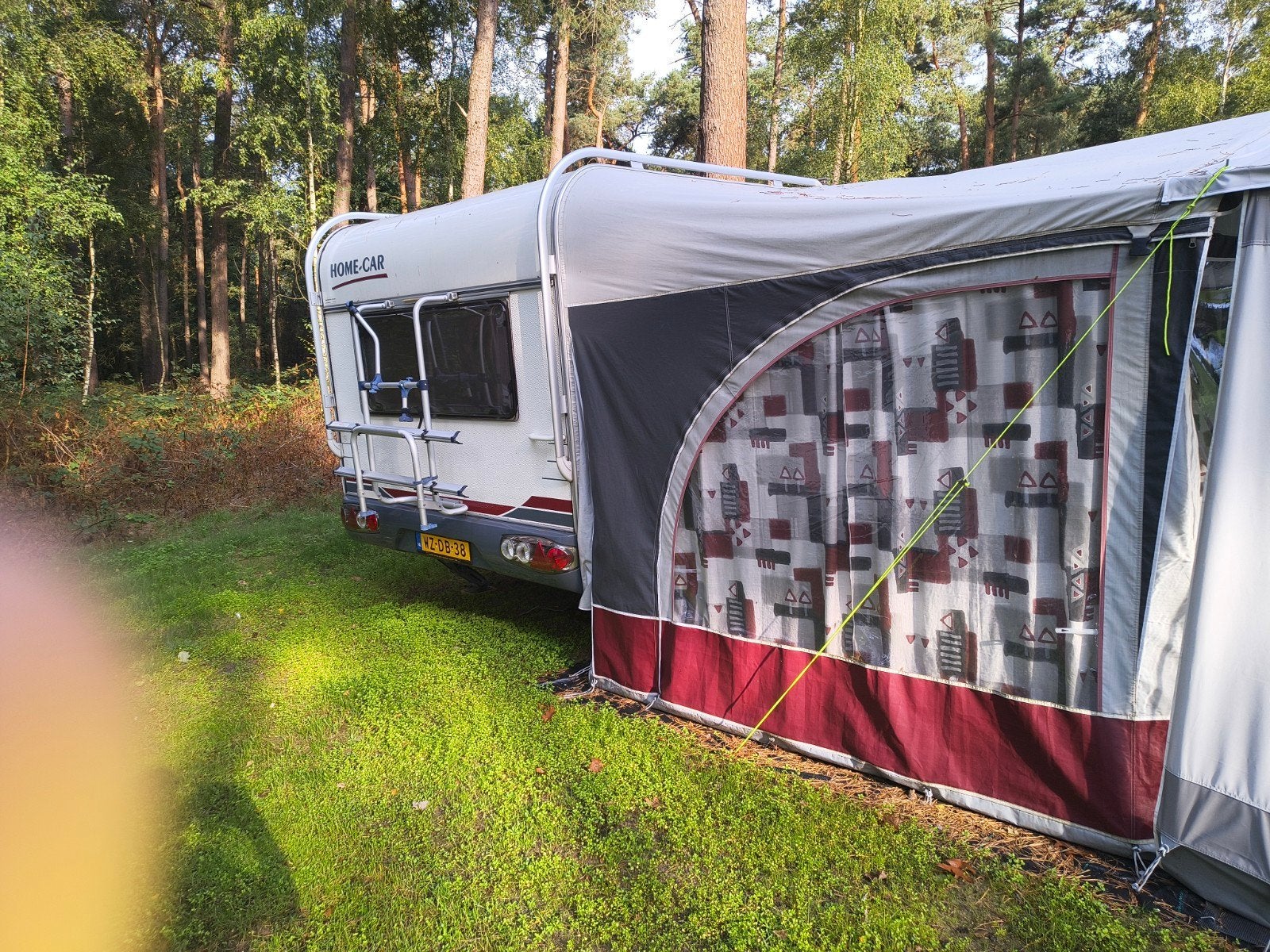 Walker pioneer Voortent Maat 885 met Aluminium Stokkenset, Ophalen, Gebruikt, Overige merken