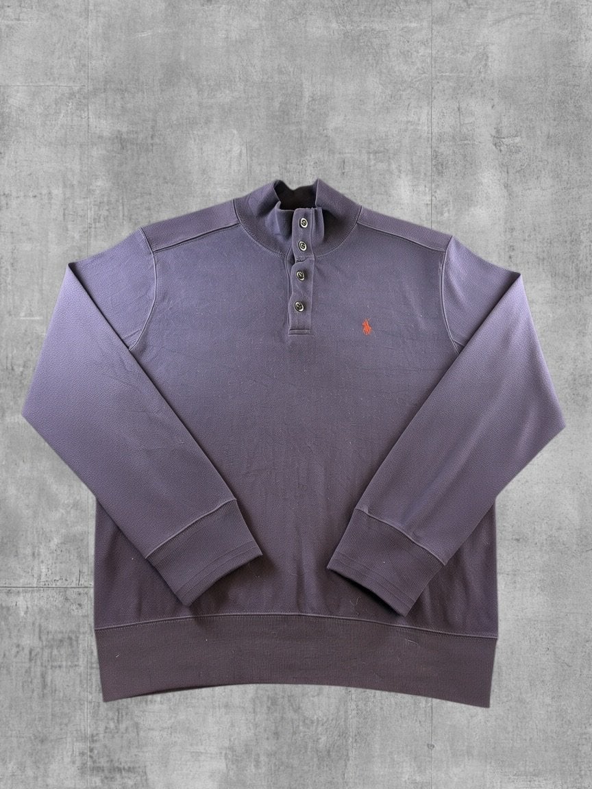 Polo Ralph Lauren coltrui rood heren maat L katoen col, Verzenden, Zo goed als nieuw, Maat 52/54 (L), Rood