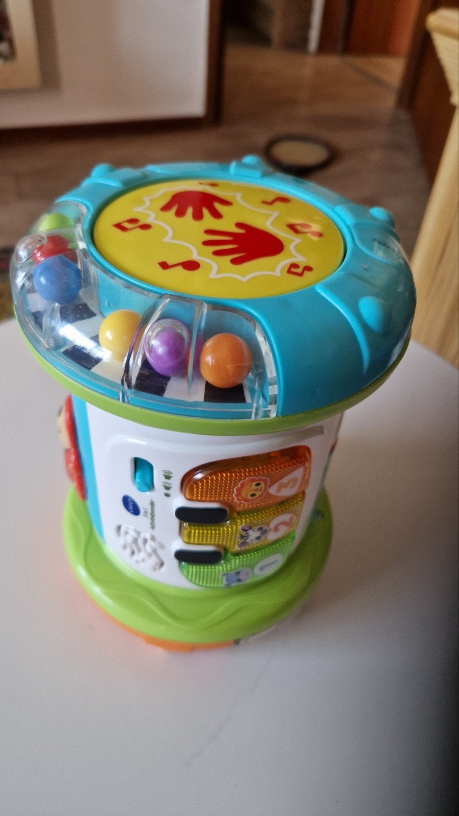 VTech Baby Speeltrommel met licht en geluid, Ophalen of Verzenden, Onbekend, Onbekend, Onbekend