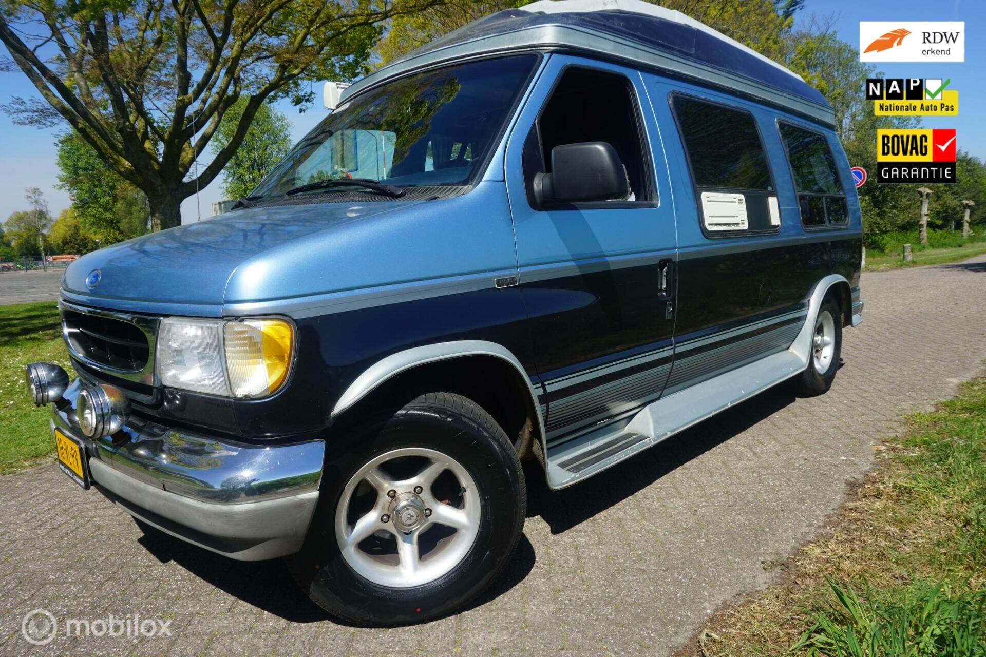Ford Econoline Camper, Gebruikt, Blauw, 3000 kg, Bedrijf