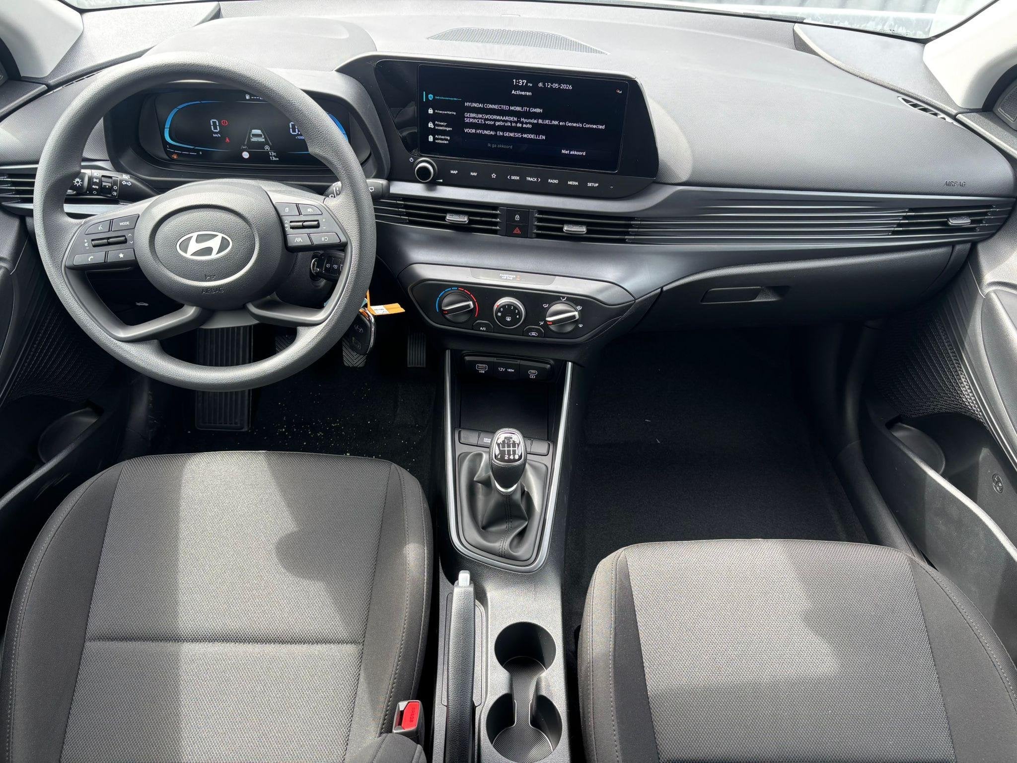 Hyundai i20 1.0 T-GDI E-Motion / €4000,- Voordeel / Uit Vo, Auto's, Hyundai, Voorwielaandrijving, Euro 6, 1045 kg, Wit