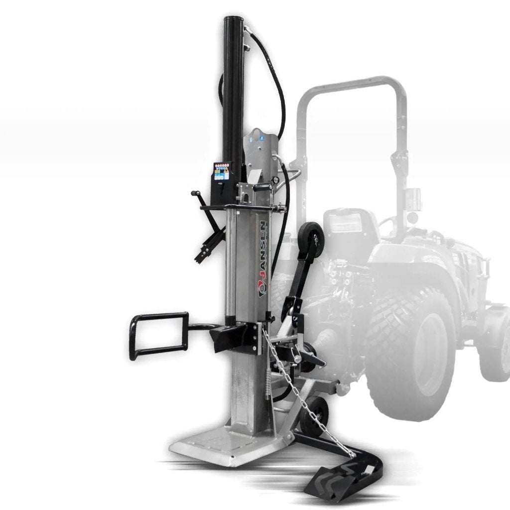 Jansen houtklover TS-22 – 22 ton, stamlift, aftakas, Tuin en Terras, Staand, Jansen, Nieuw, Ostersand 21, 49824 Emlichheim, Duitsland