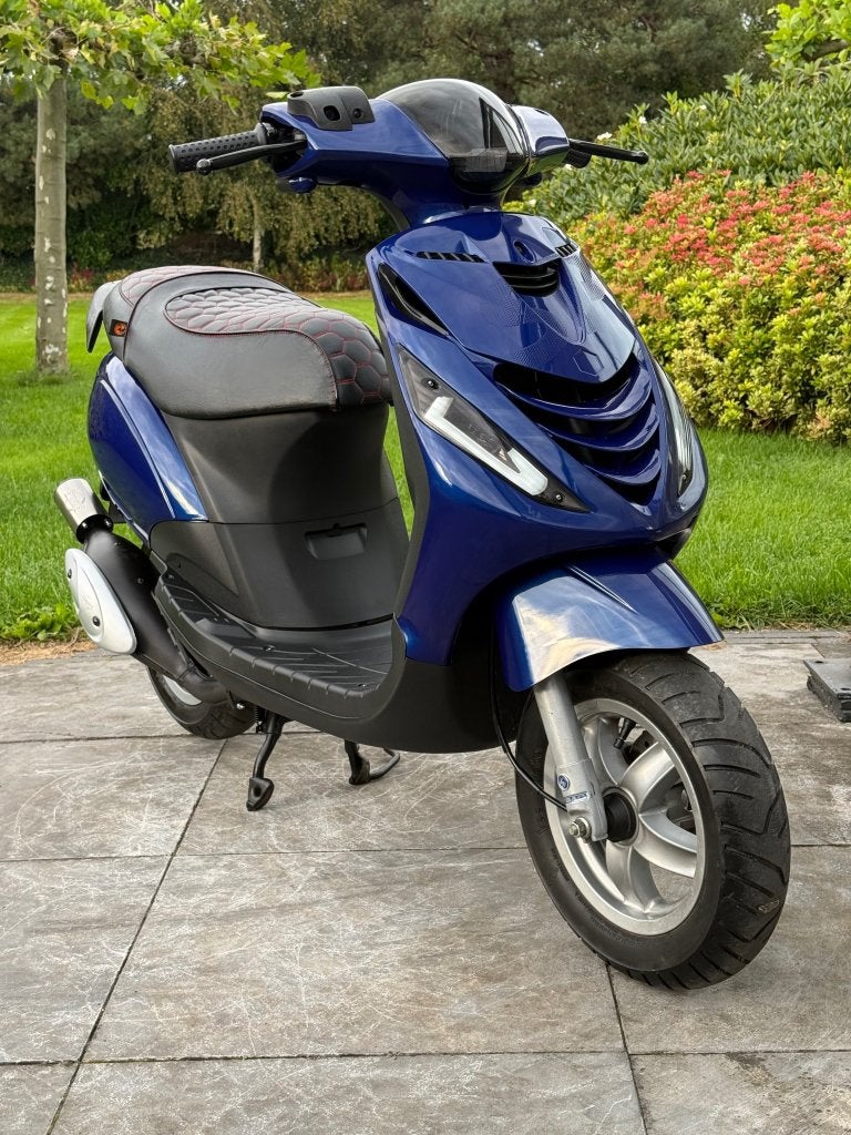 ⭐️Piaggio zip 2 takt bmw blauw 1200 km NIEUWSTAAT⭐️, Niet ingevuld, Niet ingevuld, Niet ingevuld