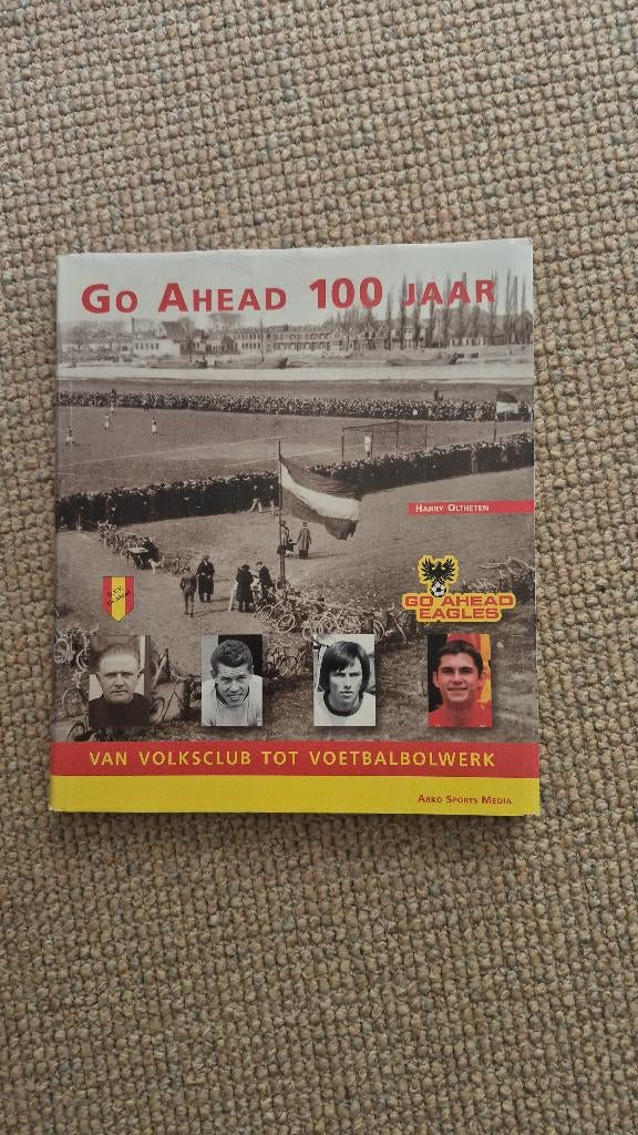 Go Ahead 100 jaar, Boeken, Ophalen of Verzenden, Zo goed als nieuw, Balsport, Harry Oktheten