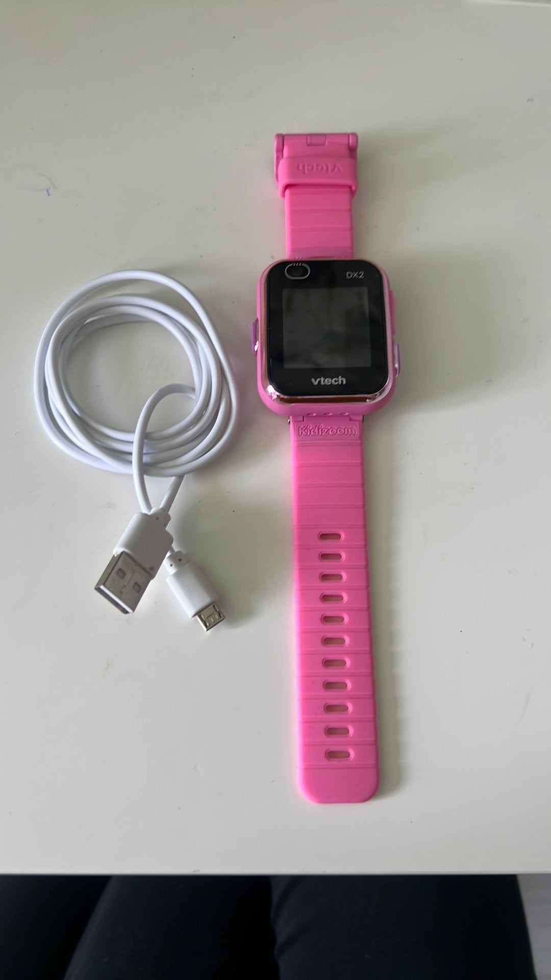 VTech kindersmartwatch inclusief oplader, Ophalen, Gebruikt, Roze, Meisje