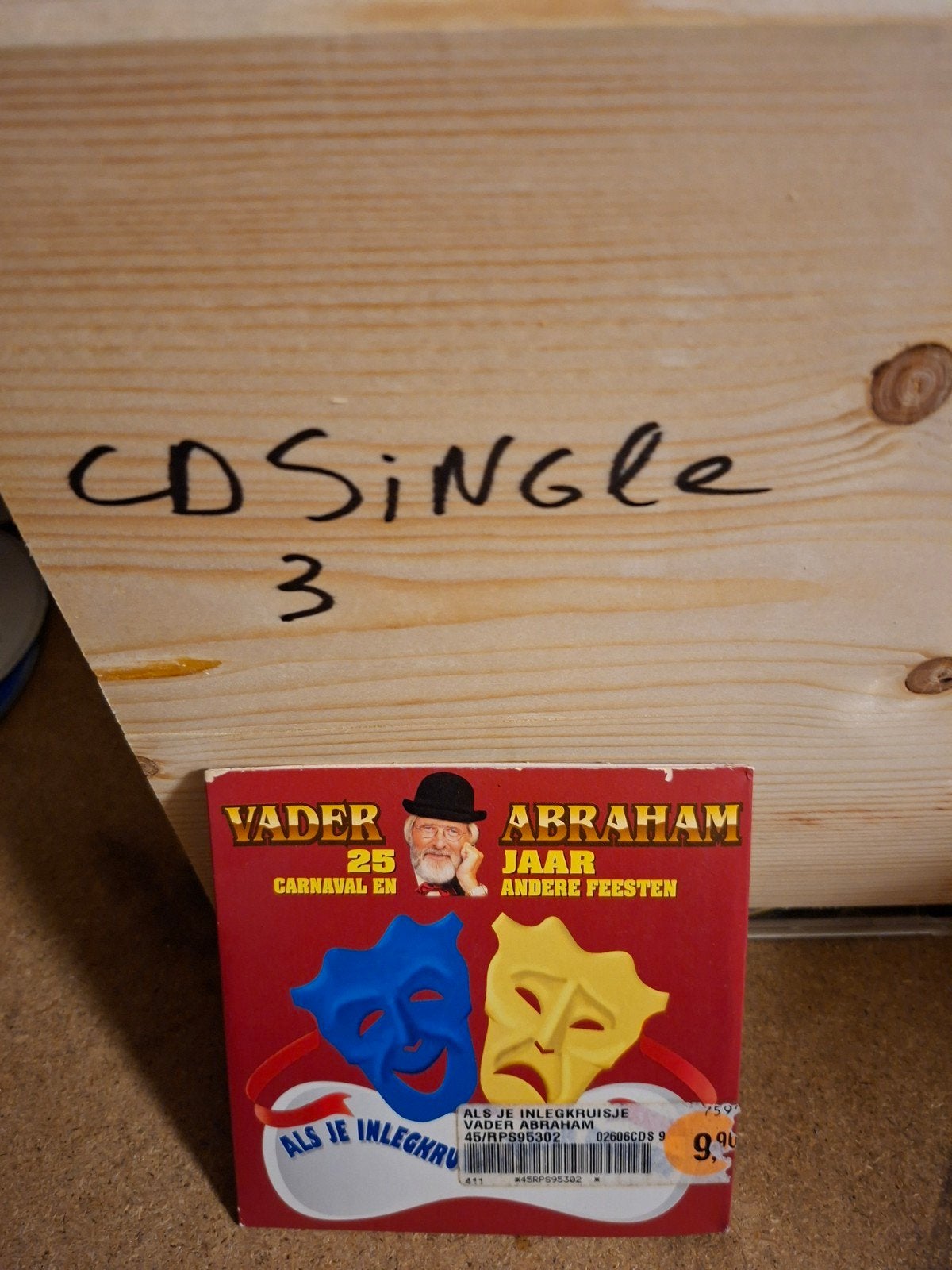 Vader Abraham - Als Je Inlegkruisje (CD Single), Ophalen of Verzenden, Gebruikt, Nederlandstalig