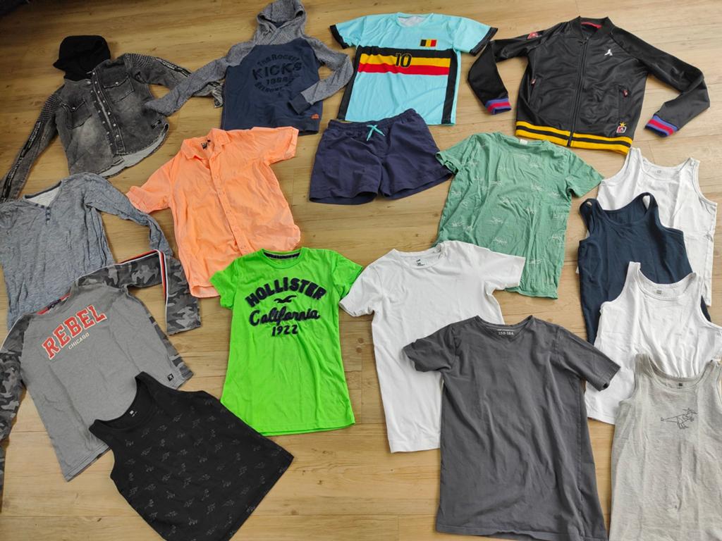 17-delig zomer kledingpakket jongen maat 158/164, Ophalen of Verzenden, Jongen