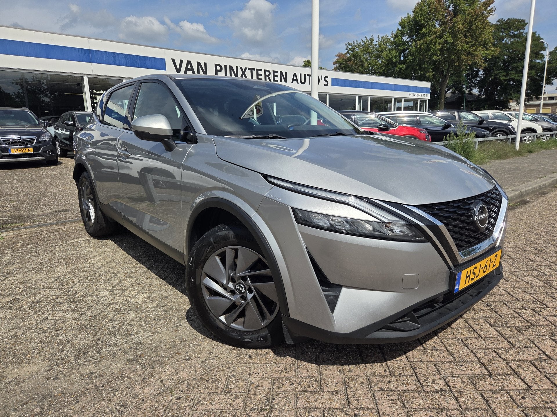 Nissan QASHQAI 1.3 MHEV 360 camera/navi (bj 2023), Auto's, Voorwielaandrijving, Stof, Gebruikt, Euro 6