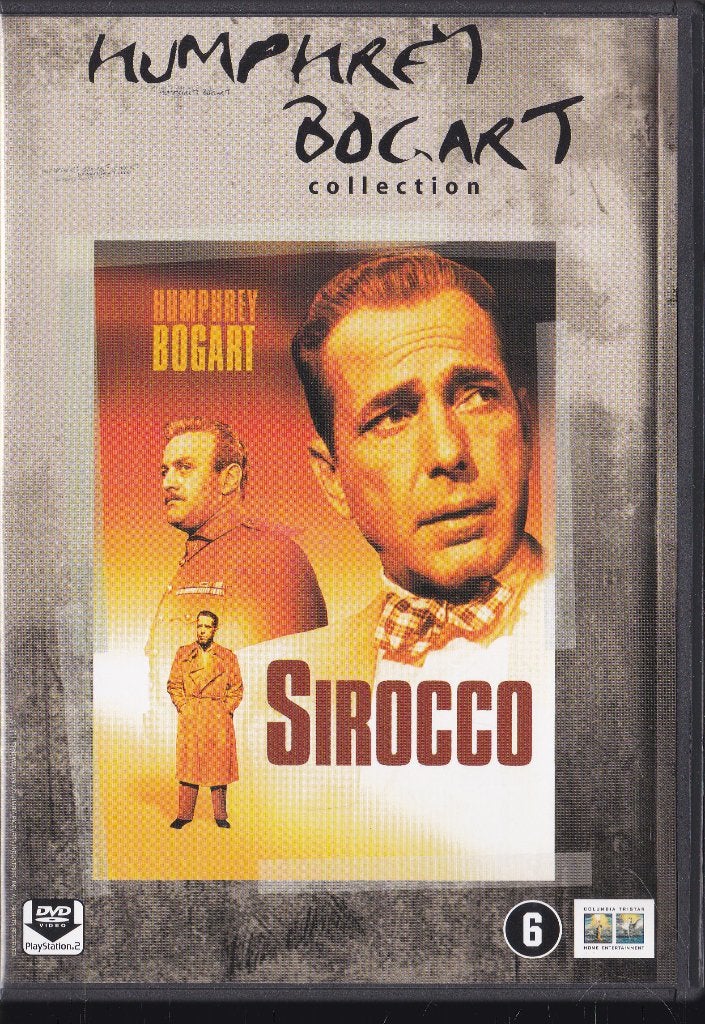 Sirocco ֎ 1951, Humphrey Bogart, Märta Torén, Drama, Ophalen of Verzenden, Zo goed als nieuw, 1940 tot 1960