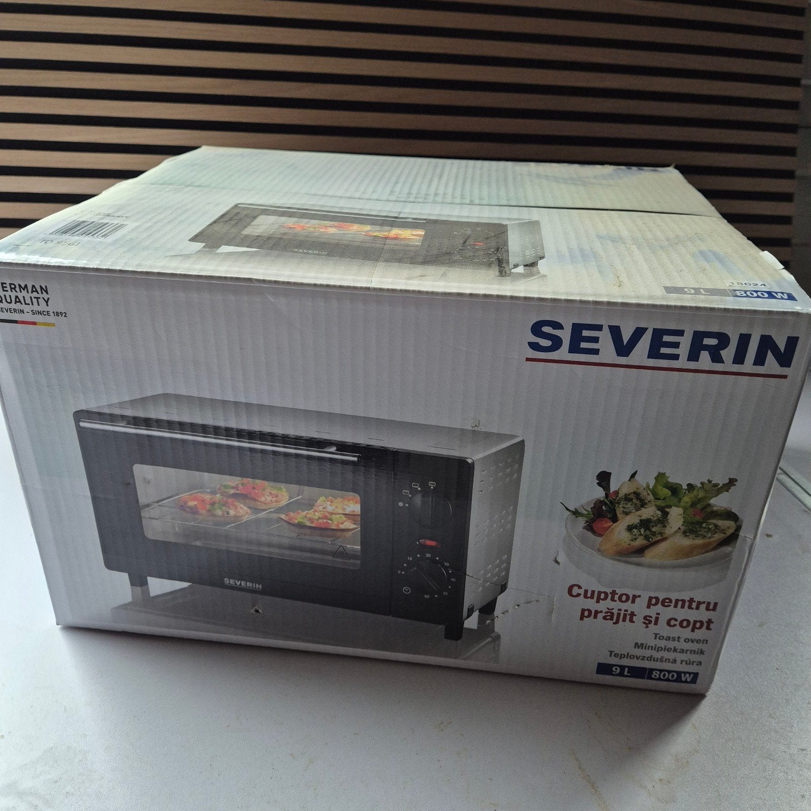 Severin Mini-oven - 9L, 800W, Ophalen, Minder dan 45 cm, Overige merken, Minder dan 45 cm