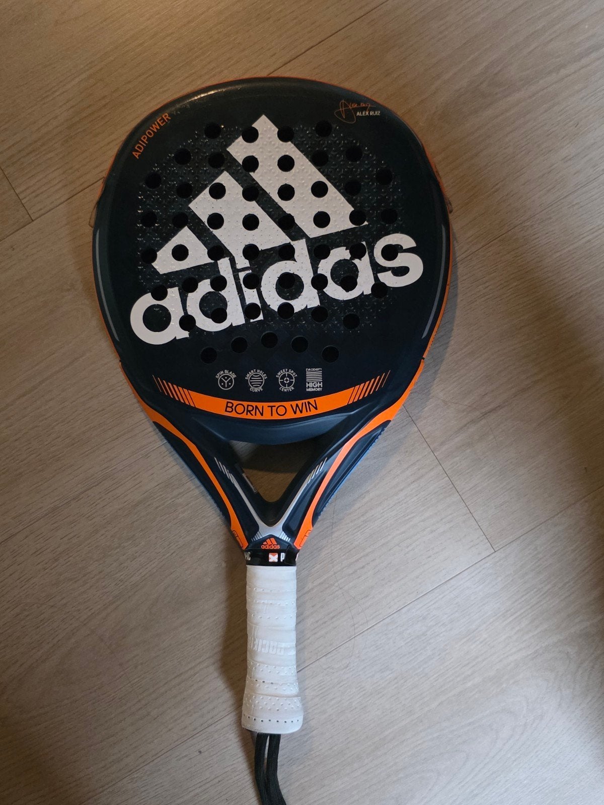 Adidas Adipower Padel Racket - Alex Ruiz Signature, Gebruikt, Racket, L3, Ophalen