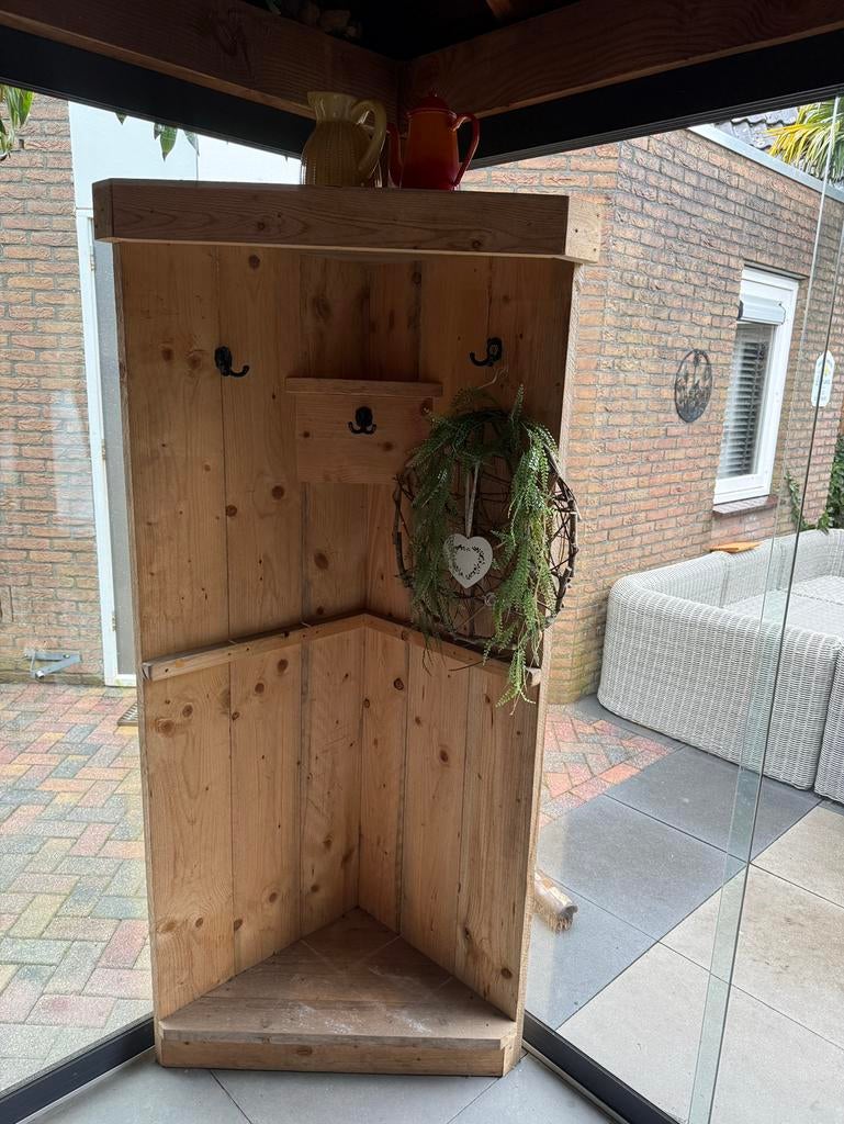 Stijgerhouten kapstok, Zo goed als nieuw, Minder dan 100 cm, Hout, Ophalen