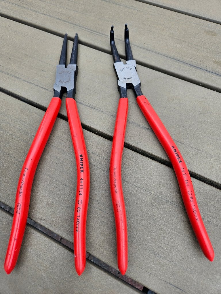 Knipex groote borgveertangen, Ophalen, Gebruikt