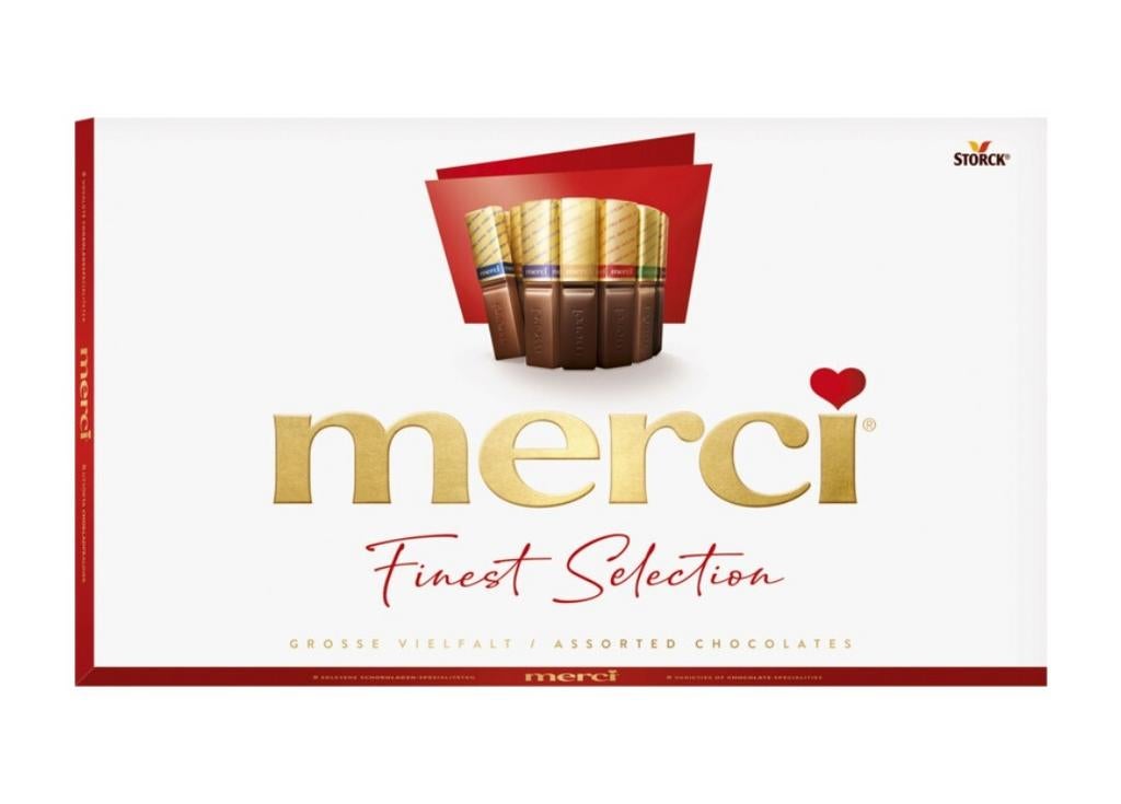 GEZOCHT partij Merci chocolade, Ophalen of Verzenden