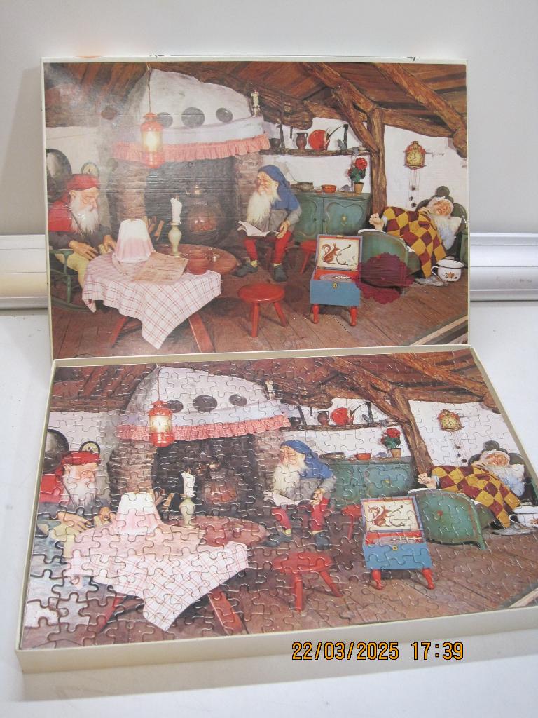 efteling puzzel sprookjesbos (335), Verzamelen, Ophalen of Verzenden, Gebruikt, Overige typen