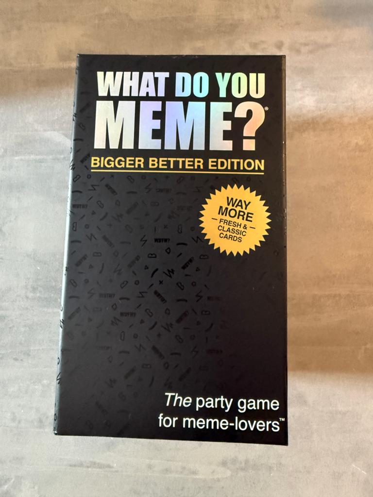 What do you meme spel, Verzenden, Zo goed als nieuw