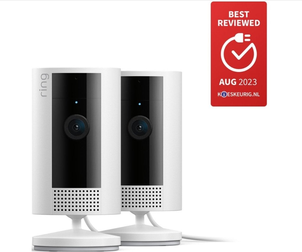 Ring Indoor Camera (2nd Gen) - duopack (2 stuks dus) - Nieuw, Ophalen, Nieuw, Binnencamera
