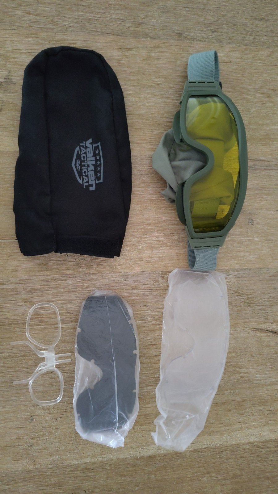 Valken Tactical Airsoft Goggles met Accessoires, Ophalen of Verzenden, Zo goed als nieuw