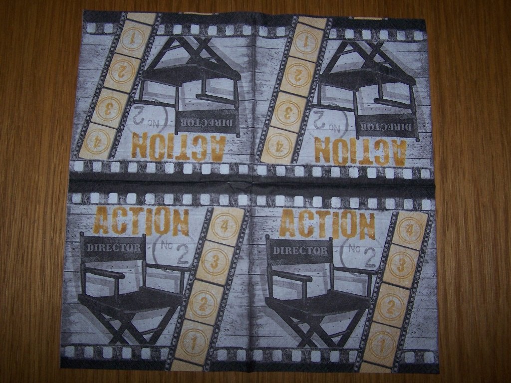Servetten per stuk nr.24 (FILM), Hobby en Vrije tijd, Film en tv, Nieuw, Ophalen of Verzenden, Papier of Karton