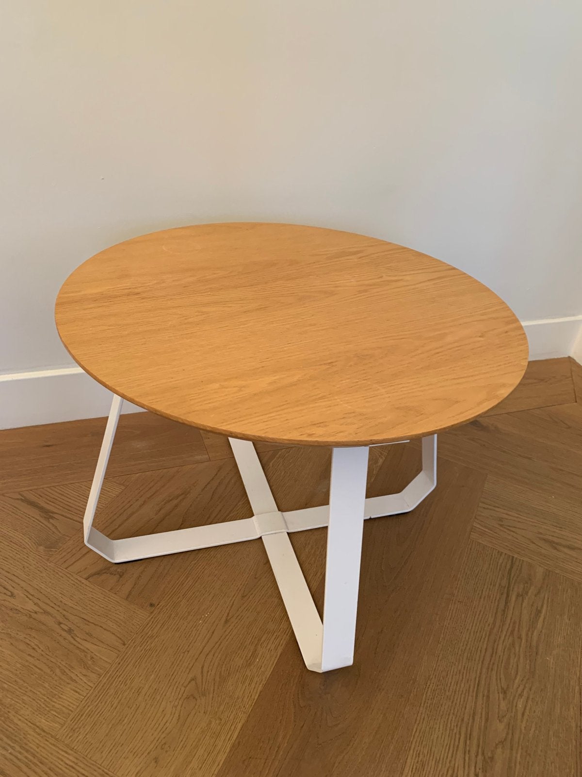 Design salontafel Puik 55 cm, nieuw €190, nu €40!, Minder dan 55 cm, Zo goed als nieuw, Rechthoekig, Ophalen