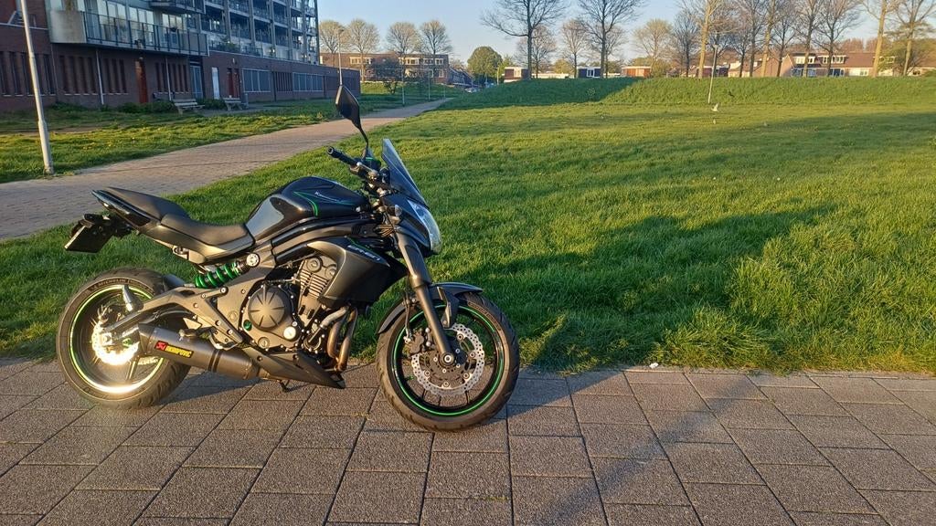 Kawasaki er6n, Motoren, Gebruikt, Particulier, Sportuitlaat, Naked bike