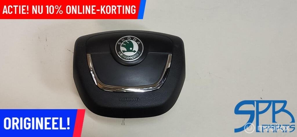 Stuurairbag SKODA OCTAVIA 1Z AIRBAG 1Z0880201AH FABIA SUPERB